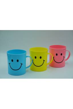 Set de 2 Tazas Smile Rosa