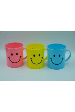 Set de 2 Tazas Smile Celeste