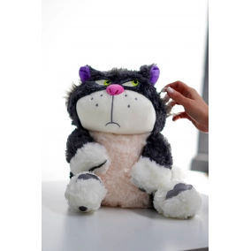 Peluche Gato con Personalidad Suave y nico para Abrazar 35 cm