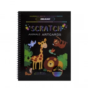 Scratch Book Grande para Jugar y Crear