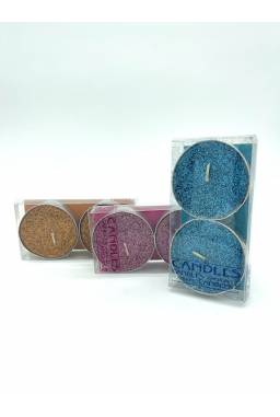 Vela Glitter x2 Colores Surtidos