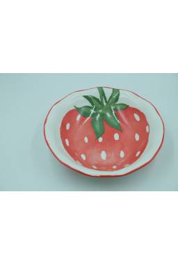 Bowl Ceramica Frutas Chico Frutilla