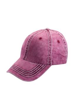 Gorro Con Visera Rosa