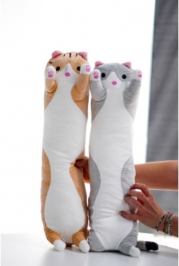 Almohadas y Peluches de Gato para Abrazar y Relajarse 70 cm