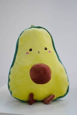 Peluche de Aguacate Grande Almohada Suave y Adorable 40 cm Palta