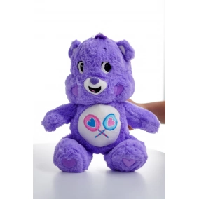 Peluche Osito Mimosito Morado Felpa Suave y Divertida Lila 30 cm